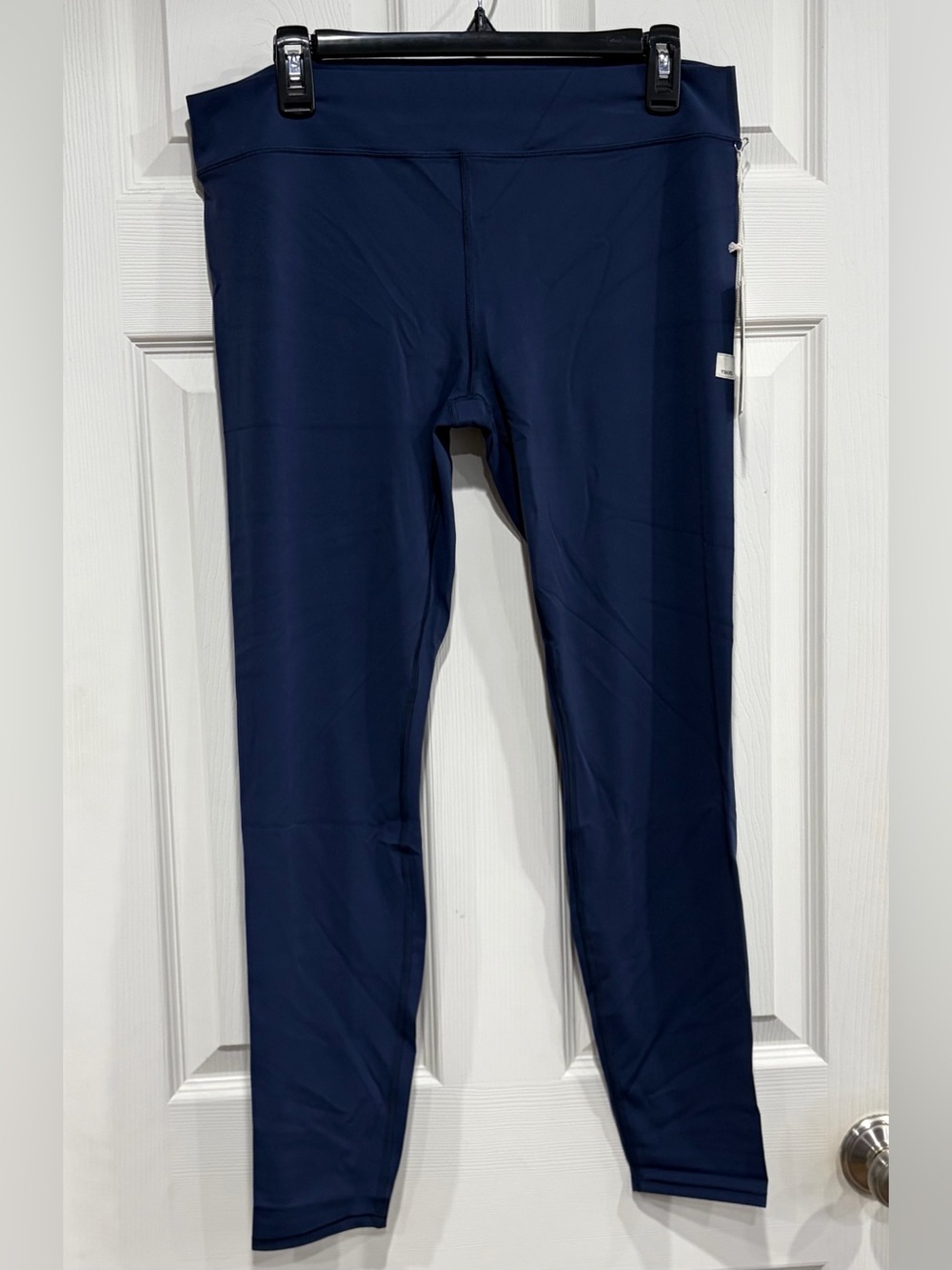 Vuori Women's XL AllTheFeels Low Rise Legging Blue Navy NWT 4-Way Stretch